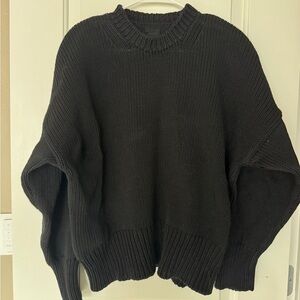 Babaa Cotton Jumper no16 Black